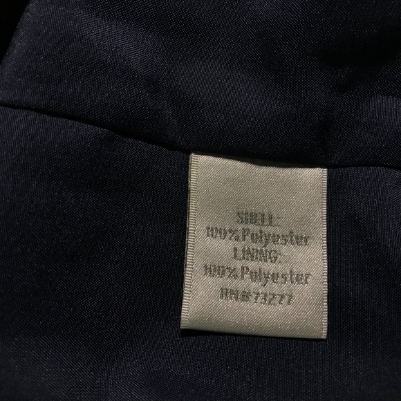 NEW LC Lauren Conra Blue Ruffled Jacket Size 10 - Picture 7 of 7